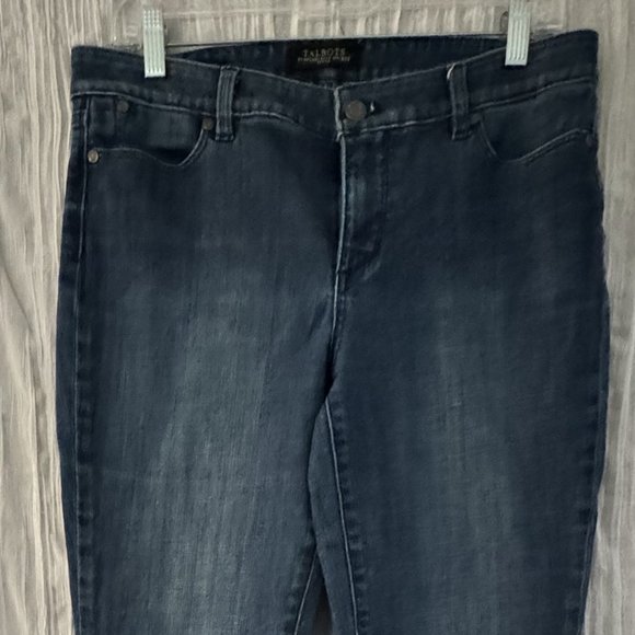 Talbots Denim - Talbots Flawless Five-Pocket Petites Straight Cut Jeans
